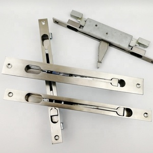 Loquet à levier en acier inoxydable 304, moulage solide, boulon allongé, double action pour <span class=keywords><strong>porte</strong></span> métallique coupe-feu, qualité allemande, OEM pour <span class=keywords><strong>Hormann</strong></span> - Product Image 1