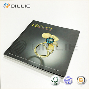 Custom Print Mode-Design Billig Volle Farbe Unternehmen Werbe Probe Katalog Broschüre broschüren druck fabrik - Product Image 3