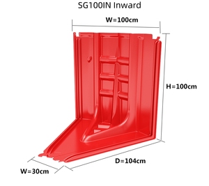 Murs <span class=keywords><strong>de</strong></span> barrière d'<span class=keywords><strong>inondation</strong></span> en plastique Matériau ABS Porte <span class=keywords><strong>de</strong></span> barrière <span class=keywords><strong>de</strong></span> contrôle <span class=keywords><strong>de</strong></span> l'eau d'<span class=keywords><strong>inondation</strong></span> Métal mobile - Product Image 3