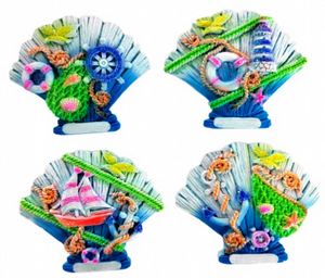 Imán de Resina para Refrigerador con Diseño Personalizado al por Mayor, Recuerdos Turísticos de Playa para Decoración del Hogar - Product Image 1