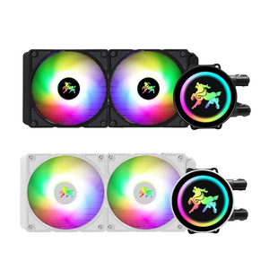 Kit refroidisseur de <span class=keywords><strong>liquide</strong></span> CPU AIO RGB 240mm ESGAMING avec logo personnalisé Radiateur de <span class=keywords><strong>refroidissement</strong></span> par eau pour <span class=keywords><strong>PC</strong></span> de jeu AMD INTEL - Product Image 6
