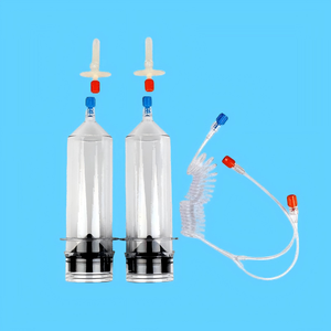 Siringa Angioiniettore Monouso in PVC di Grado Clinico ad Alta Pressione 150ml Sterile per Radiologia CT, Accessorio Monouso - Product Image 1
