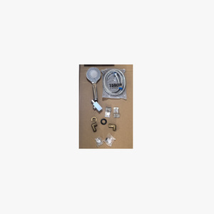 Stainless Steel Shower Set 015 Silver Rectangle Concealed With Storage Box And Rain Spray Head For Bathroom Fixtures - Product Image 2