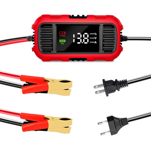 Cargador de Batería Inteligente para Automóvil de 12V, Carga Lenta Totalmente Automática para Baterías de Plomo-Ácido - Product Image 5
