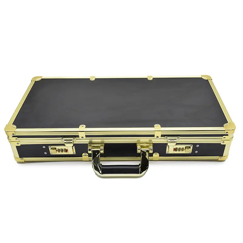 Hot Selling toolbox special large capacity double password lock storage box for Hairdressing Scissor Barber Case