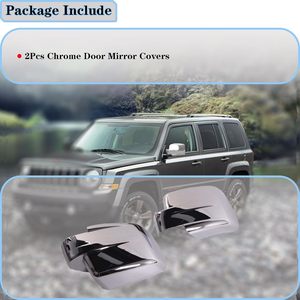 2 cubiertas de <span class=keywords><strong>espejo</strong></span> <span class=keywords><strong>lateral</strong></span> cromado para <span class=keywords><strong>Jeep</strong></span> <span class=keywords><strong>Patriot</strong></span> 2007-2017 - Product Image 5