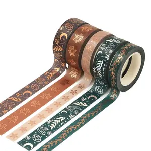 רטרו יומן חומרי קלטת רטרו יומן קלטת DIY washi קלטת