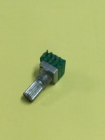Potentiomètre rotatif à 4 broches b503, avec filetage central et robinet central, nouveauté