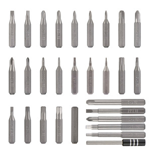 ชุดไขควง S2 ขนาด 4 มม. 28 มม. หัว Torx หัวแบน หัวแฉก เกรดอุตสาหกรรม ขนาด 250 มม. เคลือบฟอสเฟต 20-40 ชิ้น - Product Image 1