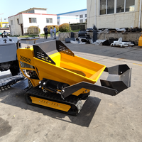 Honda Mini Raupen kipper mit 500kg Tragfähigkeit Garden Crawler Loader 1 Jahr Garantie-Motor pumpe zum Verkauf