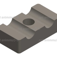 Pièces de moteur d'origine DCEC Dongfeng Motor Machinery Cummins Pièces de rechange Pince Tube Pièces d'alimentation Numéro 3007024