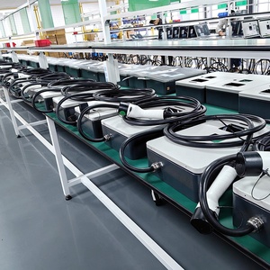 طاقة جديدة GB/T مثبتة على الأرض V 32A 14kw نوع 2 AC EV شحن كومة ركن السيارة محطة إعادة الشحن - Product Image 6