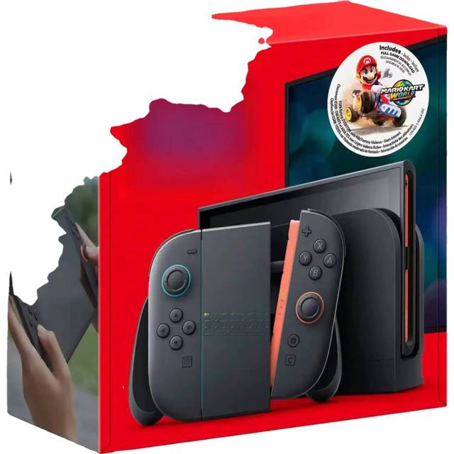 2025 Nin Tendo NS 2 Handheld Game Console 7.9-inch LCD 1080P Magnetic Design 256GB CE Certified Multi-Language Support for for