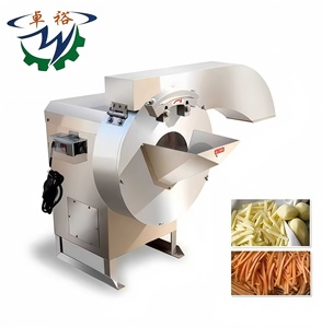 Commerciële groentehakker-snijmachine voor bananenchips en cassaveverwerking, elektrische motor, hoge efficiëntie, roestvrij staal - Product Image 3