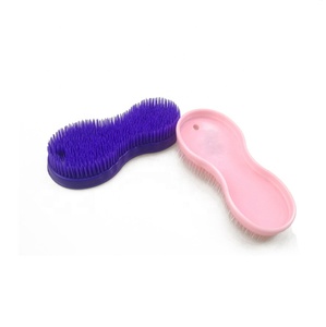 Brosse à chevaux Intrepid Magic Horse pour le toilettage des chevaux, poils en plastique miracle, brosse démêlante Horse Genie - Product Image 5