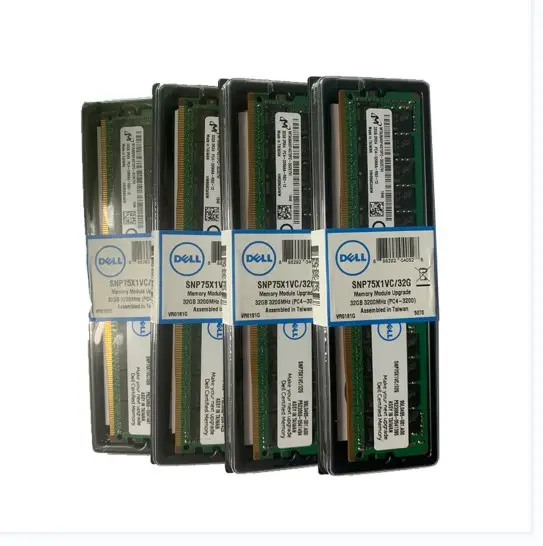 เซิร์ฟเวอร์32G DDR4 Ecc RAM 3200Mhz หน่วยความจำของ Dell R750 R740