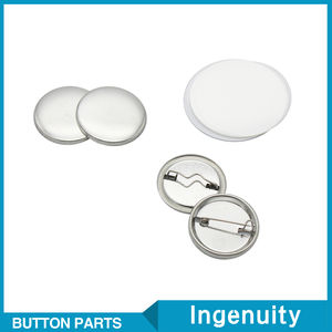 32mm all'ingrosso Badge bottoni metallo perno pulsante componenti distintivo - Product Image 3