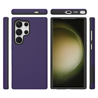 Étui de téléphone portable antichoc en TPU souple et PC combiné, design triangulaire, anti-rayures, pour Samsung Galaxy S25 Ultra
