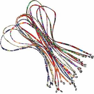 Cadena <span class=keywords><strong>para</strong></span> anteojos estilo bohemio cuerda de algodón colorida soporte <span class=keywords><strong>para</strong></span> <span class=keywords><strong>gafas</strong></span> de sol cadena <span class=keywords><strong>para</strong></span> mujeres y niñas - Product Image 4