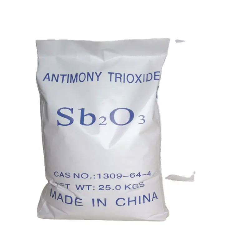 Triossido di antimonio ritardante di fiamma sb203 99.5% triossido di antimonio al miglior prezzo