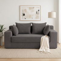 Maßgefertigtes Modernes Konvertierbares 2-in-1 Hochwertiges Schlafsofa für Schlafzimmer, Apartment und Wohnzimmer
