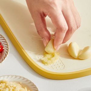 Small Middle Large Size Food Grade Antibacterial Double Sided Cutting Board Vegetable Chopping Juice Grooves Chopping Boards - Product Image 4