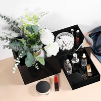 Rehausseurs de buffet en acrylique, boîtes en acrylique pour l'affichage, présentoirs en cube, présentoirs en acrylique carrés, base de présentation en cube
