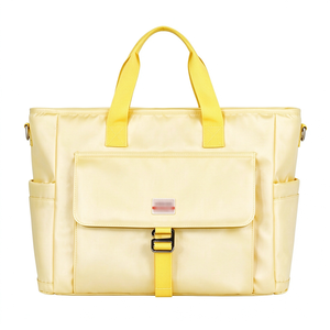 Sac fourre-tout isotherme pliable 15L en polyester imperméable pour femme, avec fermeture éclair, idéal pour le déjeuner, les couches de bébé et le rangement - Product Image 1
