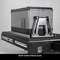 Plateau et auvent en aluminium pour pick-up double cabine 4x4 avec boîte à outils, étagère coulissante, boîte de cuisine étanche OEM ODM