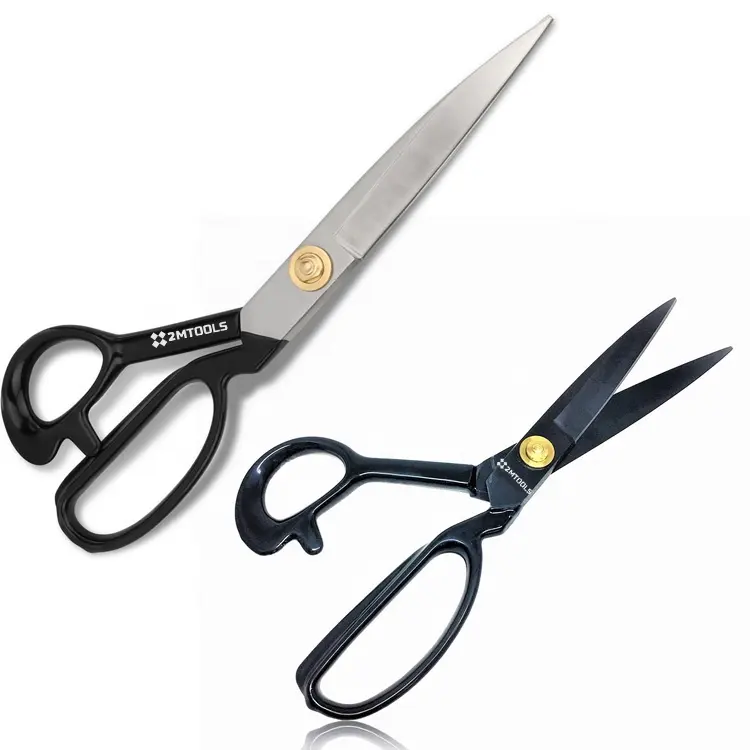 Professional 8/9/10/11/12 inch sewing tailor Scissors Dressmaker ,Sewing Shears for Cutting Fabric and Leather
