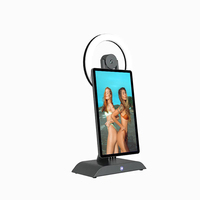 Nouvelle conception, machine de diffusion en direct tout-en-un de 15,6 pouces, écran tactile, caméra 50MP, vidéo en direct, SDK, centre commercial