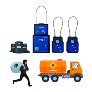 <span class=keywords><strong>Candado</strong></span> de sello electrónico cisterna de combustible contenedor GPS de navegación inteligente <span class=keywords><strong>para</strong></span> seguridad y monitoreo de carga de tránsito logístico - Product Image 2