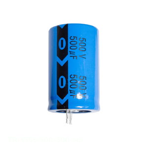 Manufacturer Channel TR-3555-500-500-MS 500 uF Through Hole 500uF 500V Ecap with <b>Solder</b> Lugs Capacitor - Product Image 1
