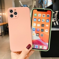 Étui en caoutchouc souple givré pour iPhone, 12, 11Pro, X, XS, XR, 11 et 12 Pro Max, nouvelle collection