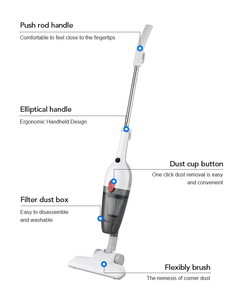 <span class=keywords><strong>Aspirateur</strong></span> vertical filaire sans sac à cyclone haute aspiration 600W, économique et efficace - Product Image 3
