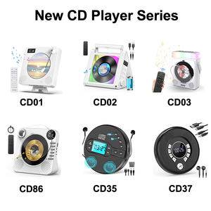 Reproductor de CD Portátil con Bluetooth 5.1, Reproductor de Casetes, Todo en Uno, Potente Estéreo, Reproductor de CD - Product Image 3
