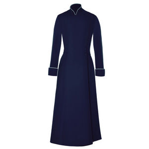 Túnica de <span class=keywords><strong>Sacerdote</strong></span> para Mujer, Estilo Sencillo, Uniforme de Monja, <span class=keywords><strong>Vestimenta</strong></span> de Pastor, Disfraz de Halloween - Product Image 6