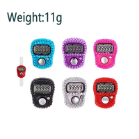 Compteur LED avec compteur de doigts et perceuse