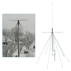 Antena Super Discone de Banda Ancha 25-1300MHz 25-3000MHz, Antena GP de Plano Terrestre para Estación Base y Repetidor - Product Image 3
