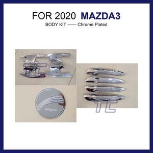 <span class=keywords><strong>Accesorios</strong></span> cromados personalizados <span class=keywords><strong>para</strong></span> coche, cubierta de manija de puerta, guarnición, juego completo de kits cromados <span class=keywords><strong>para</strong></span> carrocería <span class=keywords><strong>para</strong></span> <span class=keywords><strong>Mazda</strong></span> <span class=keywords><strong>3</strong></span> - Product Image 3