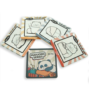 Juego de Tarjetas de Papel Mágico Panda, Novedad de Junio de 2025, 17 Tarjetas de Pintura Mágica de la Suerte con 1 Bolígrafo de Agua, Juguetes de Dibujo para Niños Mayores de <span class=keywords><strong>3</strong></span> Años - Product Image 5