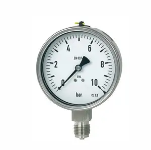 High quality stainless steel pressure gauge 316SS