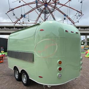 Remolque de comida rápida de renombre mundial, camión de quiosco de gofres de pizza grande, Material inoxidable para hoteles, restaurantes para helados - Product Image 3