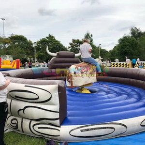 Toro meccanico commerciale all'aperto giro per bambini stile per adulti gonfiabile lotta sport <span class=keywords><strong>gioco</strong></span> di corsa prezzo pazzo rodeo bull <span class=keywords><strong>gioco</strong></span> - Product Image 3