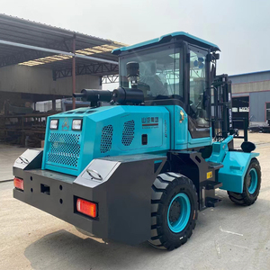 Envío Gratis Carretilla Elevadora Todoterreno 4x4 de 2.5 3 3.5 4 5 6 7 Toneladas, Montacargas Diésel para Terrenos Difíciles en Venta - Product Image 3