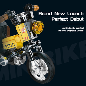 FEIMIBOX 86 Piezas, Bloques de Construcción de Motocicleta de Plástico, Juego de Construcción Educativo DIY para Niños de 8+ Años, FL5486 Hi - Product Image 1