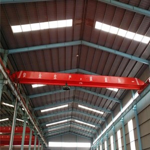 Pont roulant à poutre unique, commande à distance par PLC, espaces réduits, faible hauteur de plafond, atelier, capacité de 3 à 15 tonnes, état neuf, moteur - Product Image 4