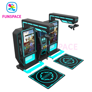 Funspace Vr Simulator Game 2 Players Máquina de Arcade que funciona con monedas Vr Gun Shooting Game Machine - Product Image 5