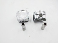 Kit de pistons moteur haute performance pour alésage de cylindre 73mm 0.00 0.50 OE 13010-RB0-000 compatible avec Honda Fit Jazz 1.3L L13A1 (lot)