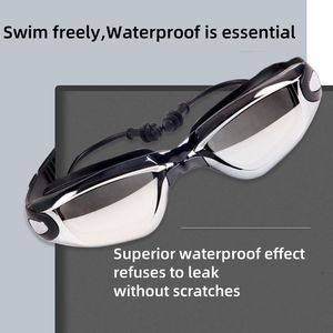 हॉट सेलिंग कस्टम ओएम फैक्टरी थोक वयस्क स्विमिंग गॉगल एंटी-फॉग एंटी- यूव पीसी सिलिकॉन समायोज्य विभिन्न रंग खेल - Product Image 4
